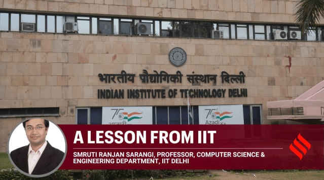 A Lesson from IIT: Smruti Ranjan Sarangi
