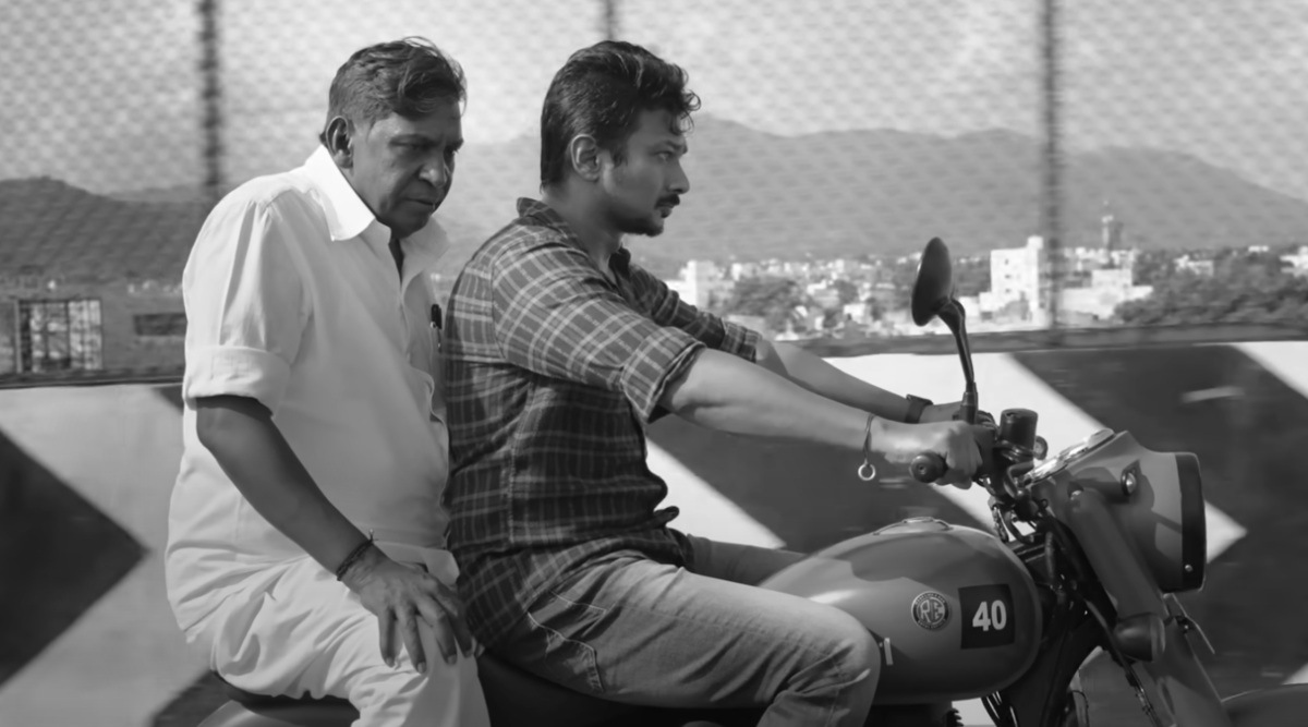 A still from Maamannan trailer