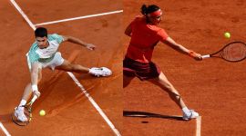 French Open drop shot