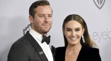 Armie Hammer and wife Elizabeth Chambers