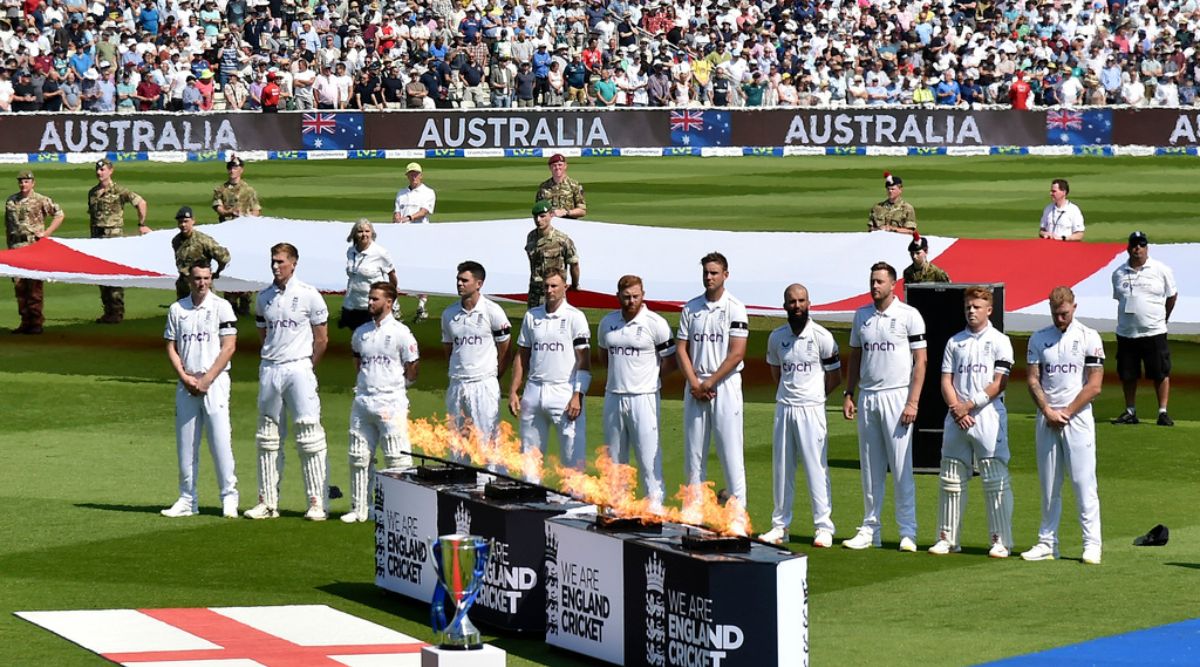 Ashes 2023 England, Australia players wear black armbands to pay