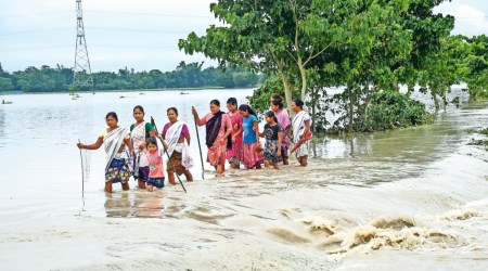 14,000 in relief camps: Nearly 5 lakh hit, one dead as Assam flood situation worsens