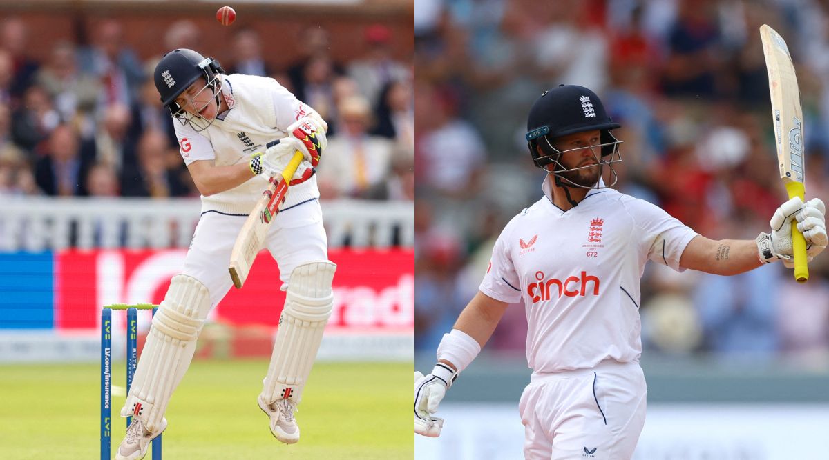 Joe Root of England during the LV= Insurance day one Test match