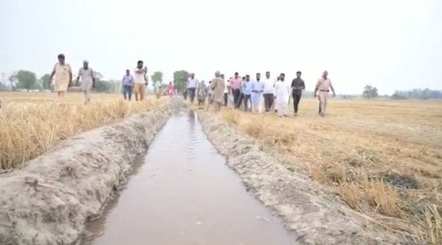 Sangrur water canal outlets