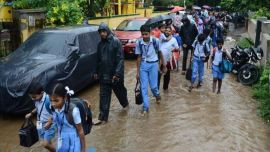 Chennai rains have led to closure of schools for Monday