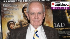 Author Cormac McCarthy