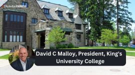 David C Malloy talks about Indian students in Canada
