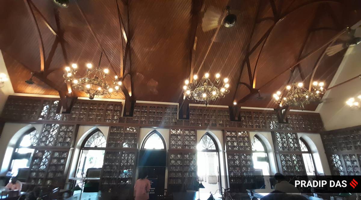 The Victorian Neogothic-styled structure was originally built as a museum and library of mechanical models and architectural designs. 