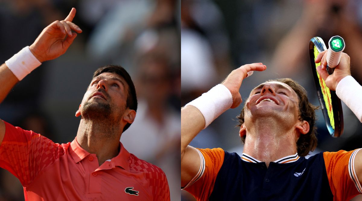 French Open 2023: Casper Ruud to face Novak Djokovic in final after  defeating Alexander Zverev