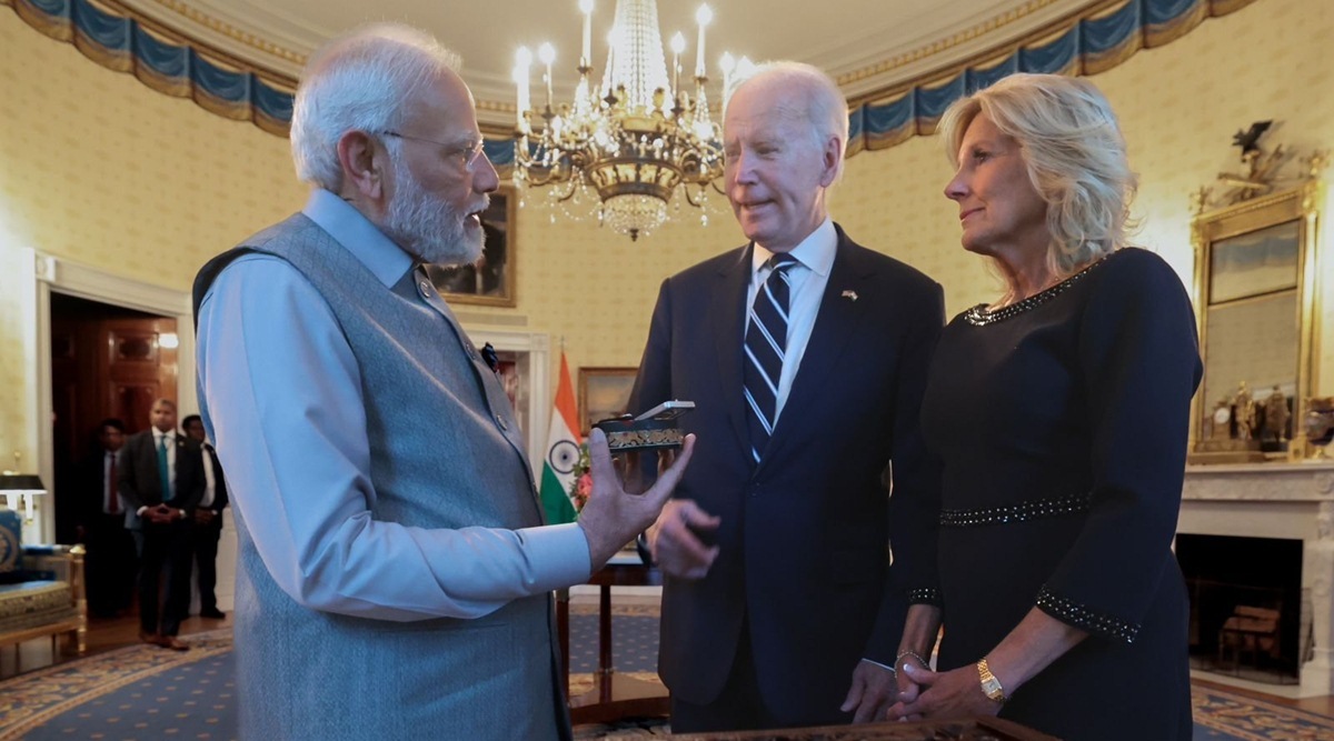 modi us visit - biden gifts