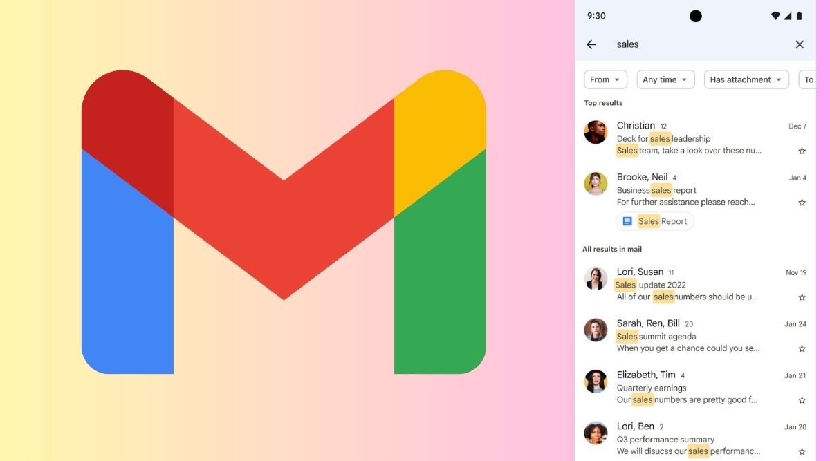 Gmail gets AI: Google adds machine learning models to help with searching emails on phone