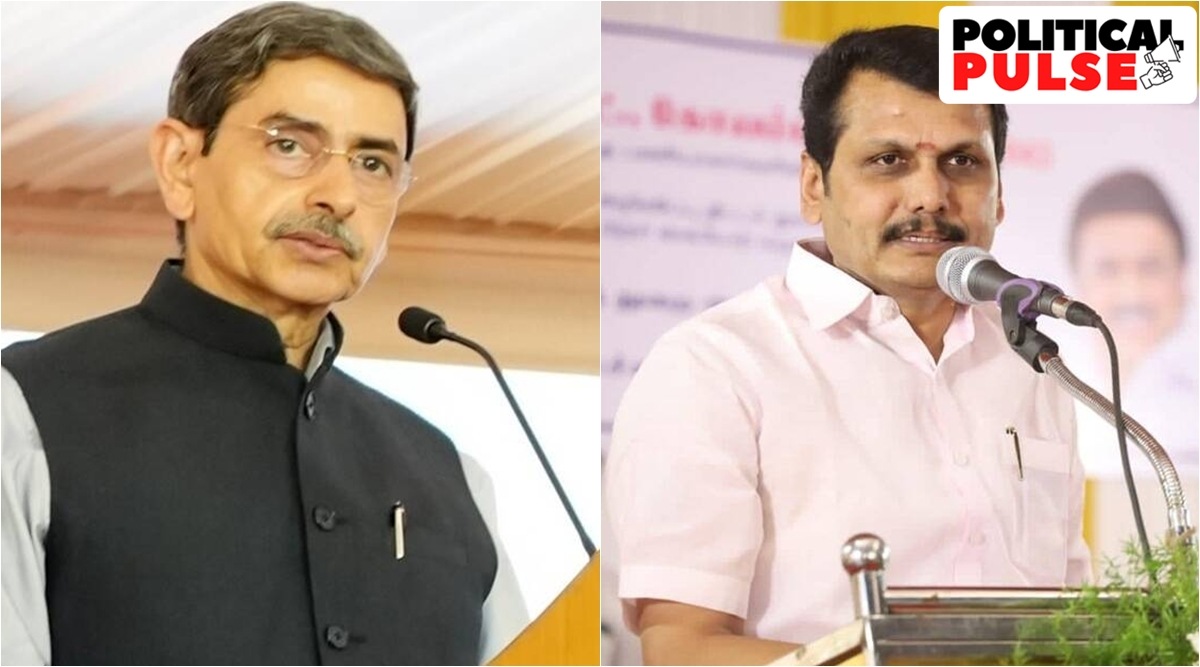 v senthil balaji, senthil balaji arrest, senthil balaji heart attack, senthil balaji health, senthil balaji scam, tamil nadu, tamil nadu news, chennai news, cash for job scam, indian express news