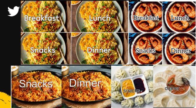 Hilarious Twitter thread shows stereotypical dishes associated with different Indian states