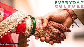 Stock picture of a Hindu marriage