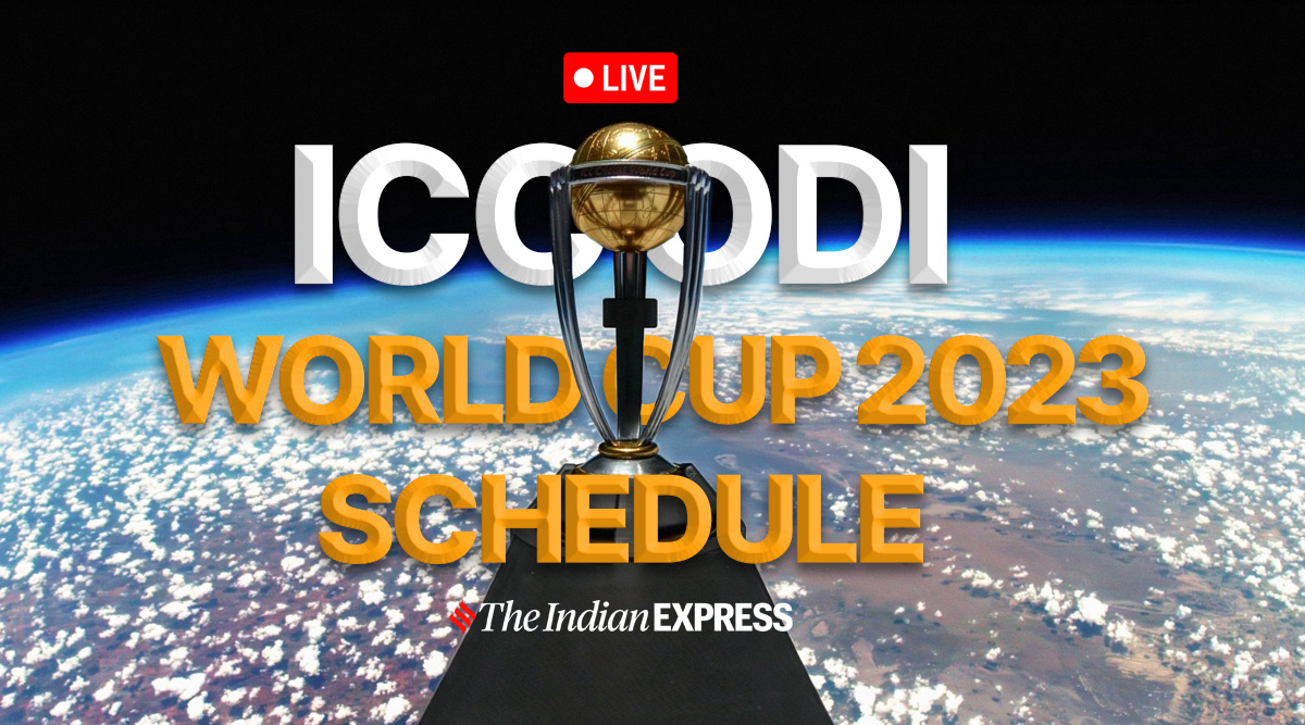 ICC World Cup 2023 Schedule Live Updates All eyes on India’s fixtures