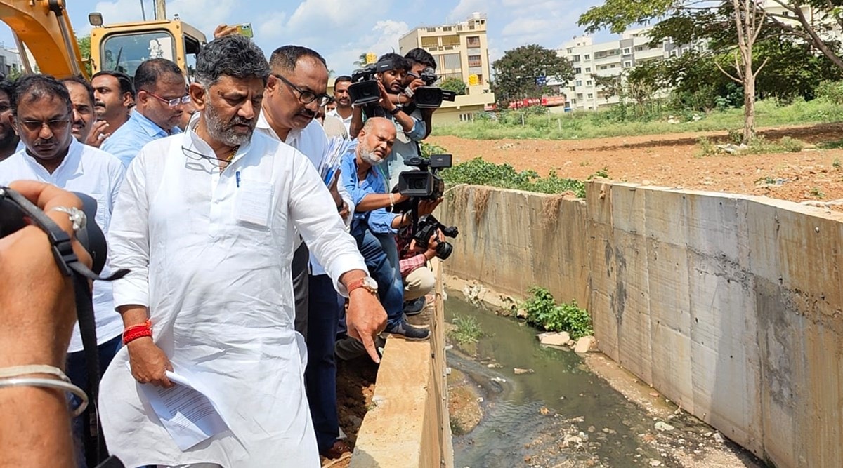 DK Shivakumar flooding bengaluru