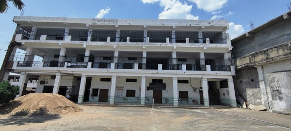 exterior of mp school