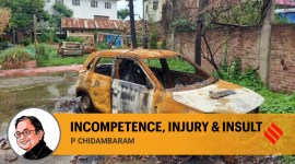 P Chidambaram writes on Manipur violence