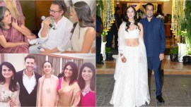 Inside Madhu Mantena-Ira Trivedi’s reception Aamir sings, Hrithik-Saba hold hands