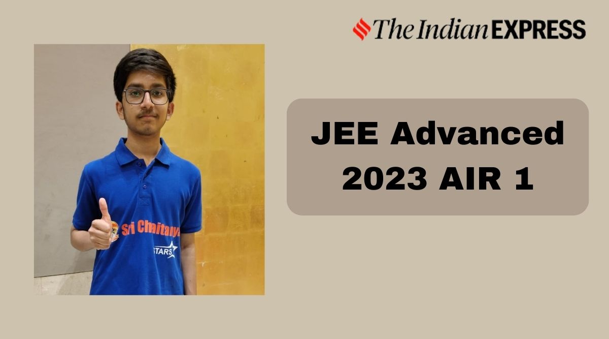 Vavilala Reddy tops JEE Advanced 2023 with nonstop studying, says