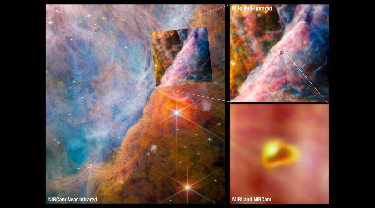 Webb telescope detects crucial carbon molecule for the first time in distant system