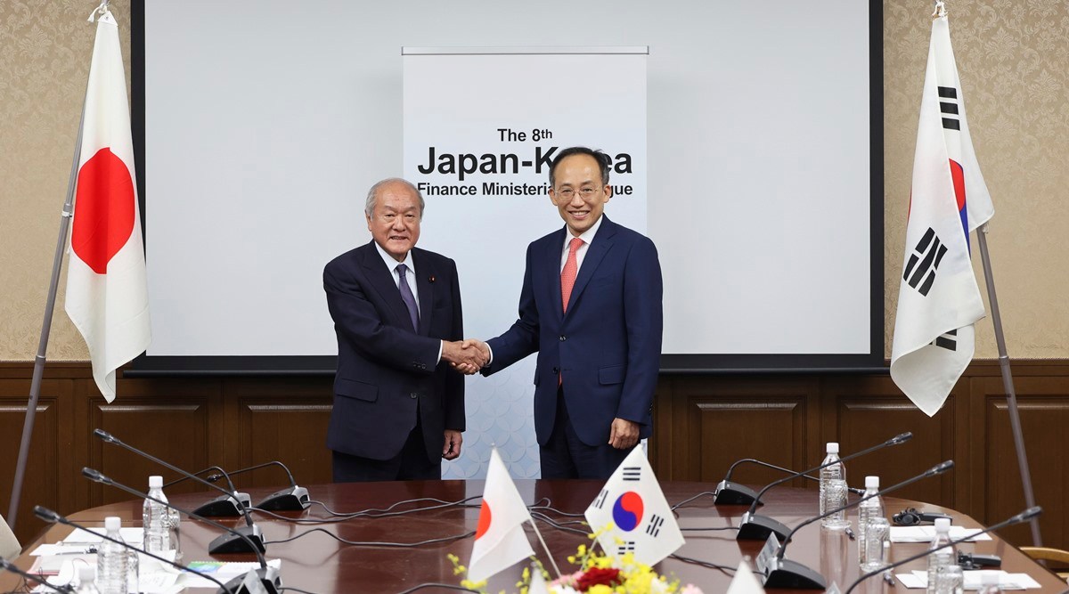 Finance ministers of Japan and South Korea agree to resume currency ...