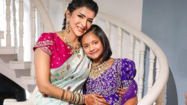 Lakshmi Manchu with her daughter Nivi