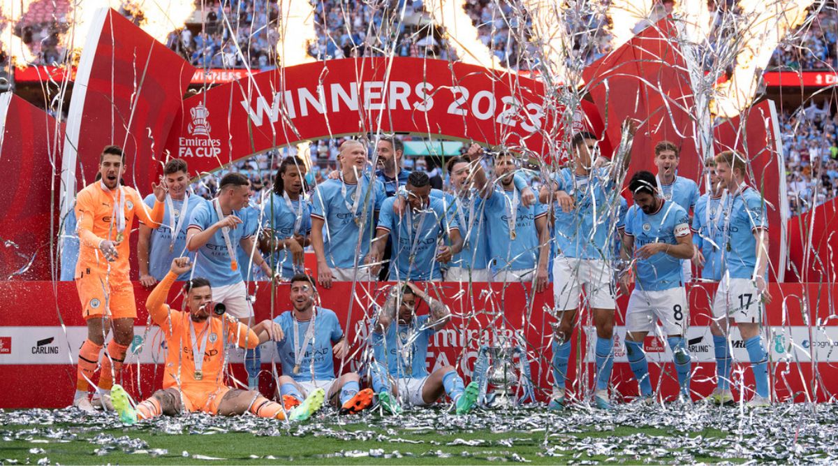 Man City vs Man United, FA Cup Final Highlights Ilkay Gundogan brace hands City title Football News