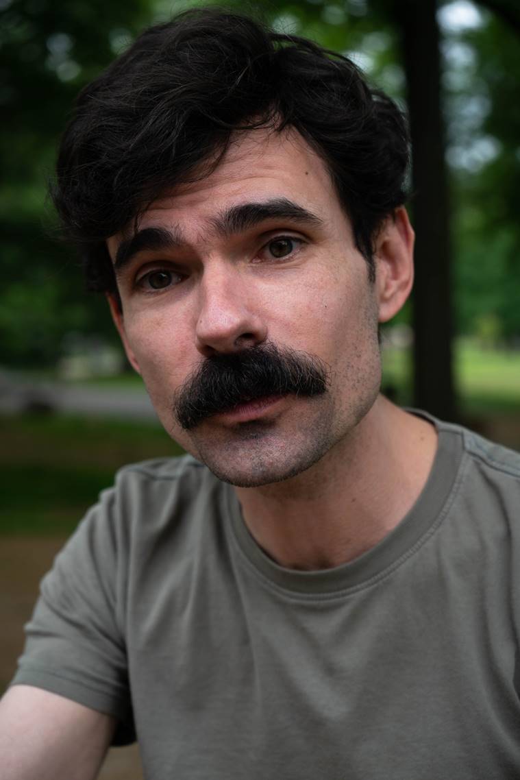 John Warren, who works for the Department of Education, at Prospect Park in Brooklyn on May 13, 2023. (Ali Cherkis/The New York Times)