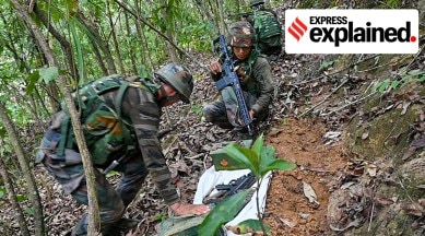 Security personnel in Manipur