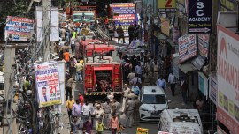 Mukherjee Nagar fire, Mukherjee Nagar Coaching fire, Delhi police arrest, ECO bail, Mukherjee Nagar fire incident injuries, indian express, indian express news