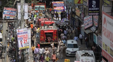 Mukherjee Nagar fire, Mukherjee Nagar Coaching fire, Delhi police arrest, ECO bail, Mukherjee Nagar fire incident injuries, indian express, indian express news