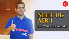 NEET UG AIR 1, AP EAMCET Topper interview