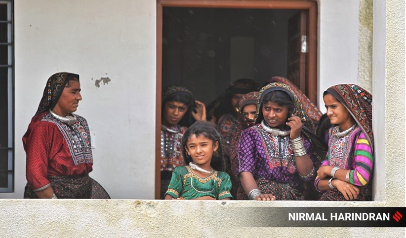 Tribe at a cyclone shelter