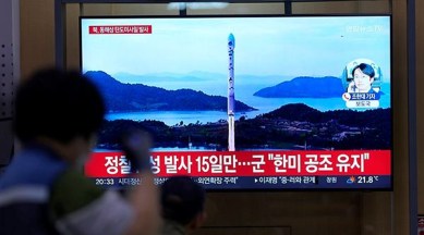 North Korean ballistic missile