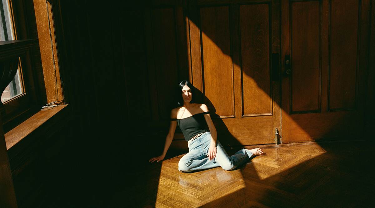 Athena Calderone at her new home in TriBeCa, April 12, 2023. (Clement Pascal/The New York Times)