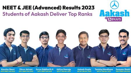 NEET & JEE Results 2023 - Students of Aakash deliver top ranks