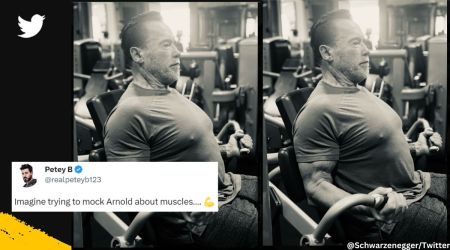 Netizen tries to body shame Arnold Schwarzenegger