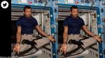 On International Yoga Day, astronaut does yoga in zero gravity on ISS