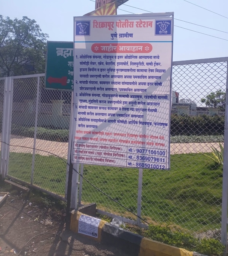In Pune’s industrial belts, recurring headache: extortion gangs that arm-twist, issue open threats