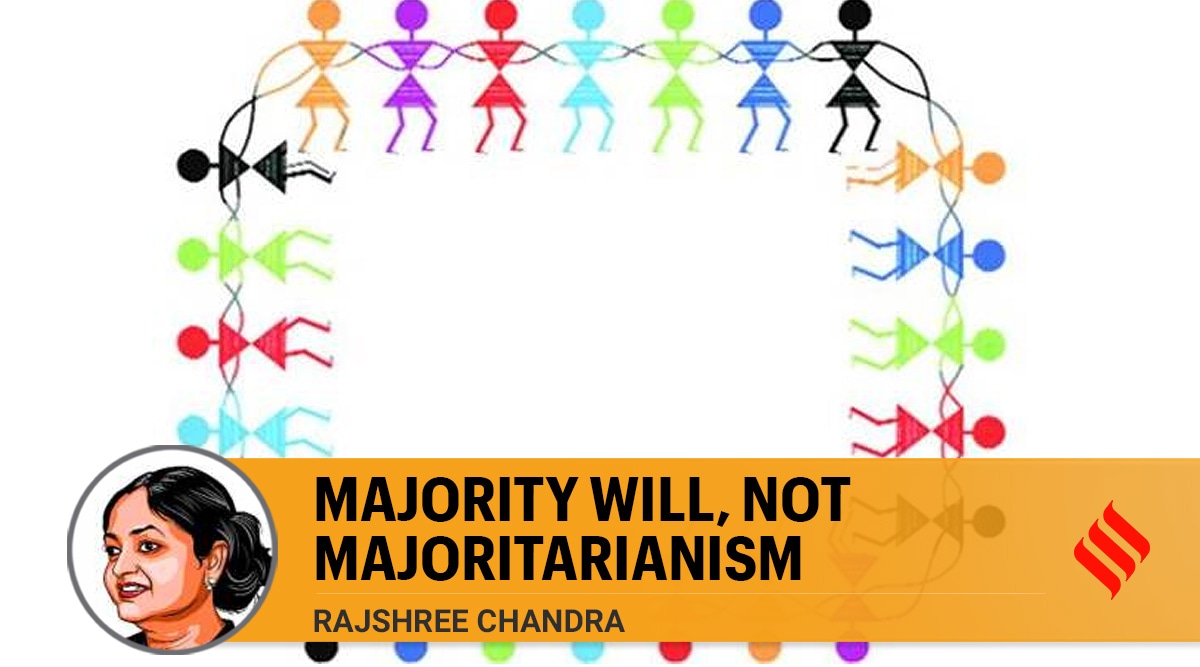 J Sai Deepak, The Majoritarianism slur, constitutional morality, majoritarian interests, Sai Deepak’s intellectual standing, indian express, indian express news