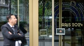 Headquarters of Paris 2024 Olympic organizers.