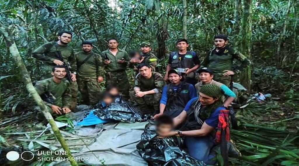 Four Colombian children found alive in jungle weeks after plane crash ...