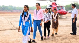 CGBSE helicopter rides for students