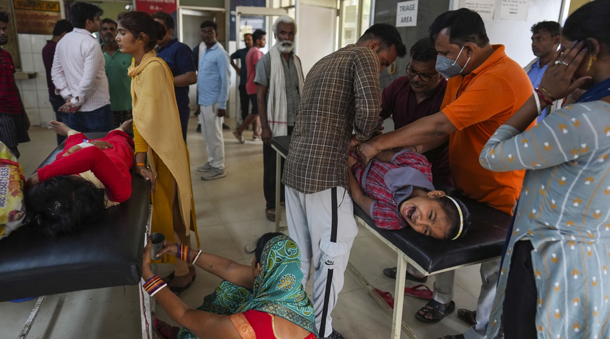 1200px x 667px - Ground Report: Amid heatwave, beds full at Ballia hospital; DM pulls up  staff over unused ACs | India News - The Indian Express