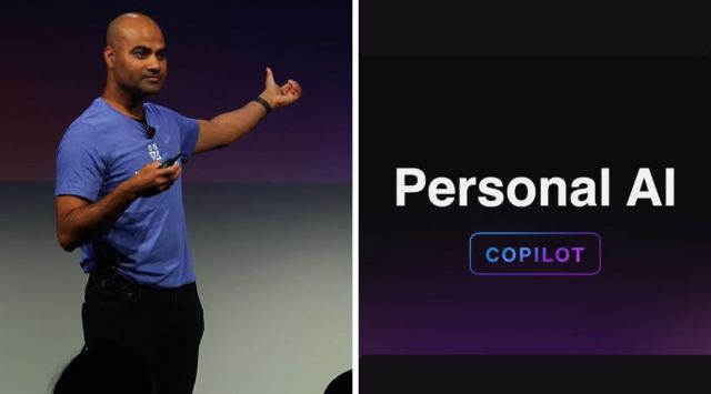 Suman Kanuganti demonstrating Personal AI