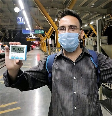 delhi metro world record