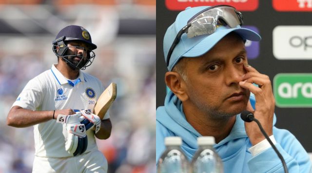 Rohit Sharma and Rahul Dravid