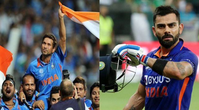 Sachin Tendulkar Virat Kohli World Cup