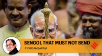 p chidambaram writes on the sengol